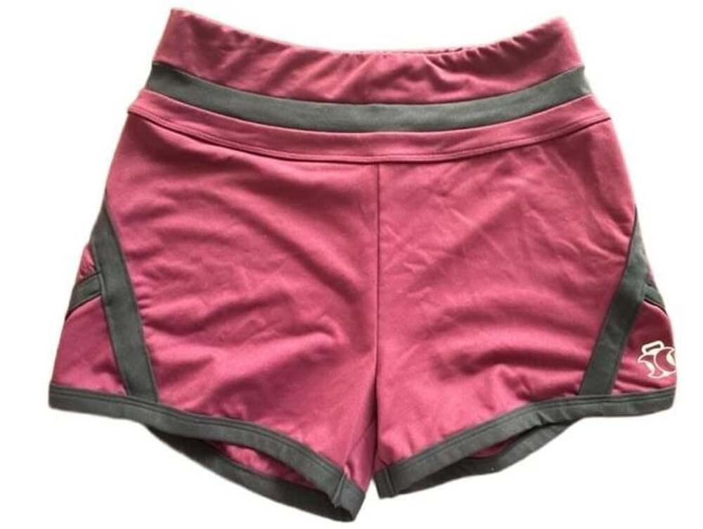 Lunarbody Maroon and Black Athletic Shorts XL